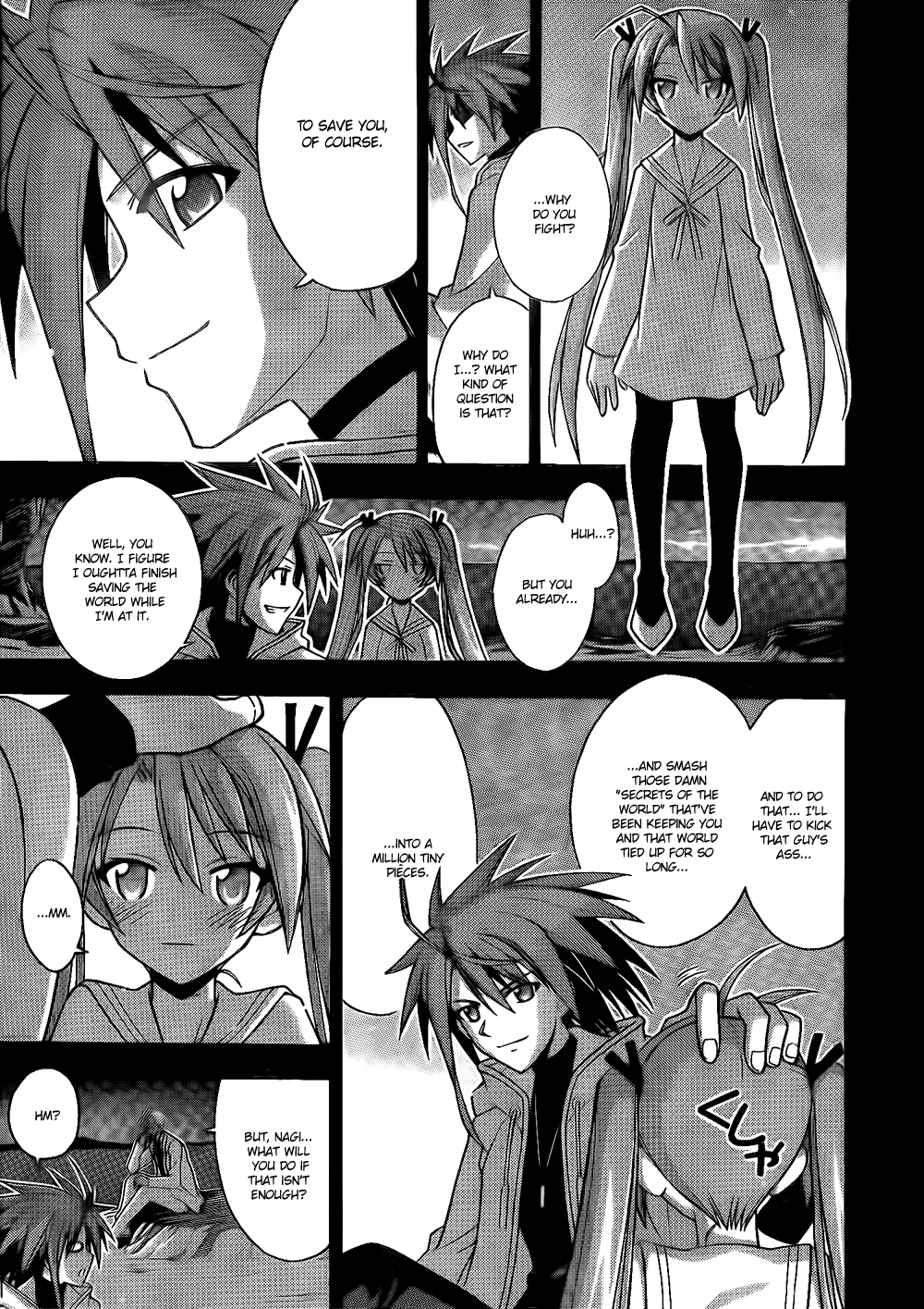 Mahou Sensei Negima! Chapter 300 page 11 - Chapter 300: Onward to Asuna!!