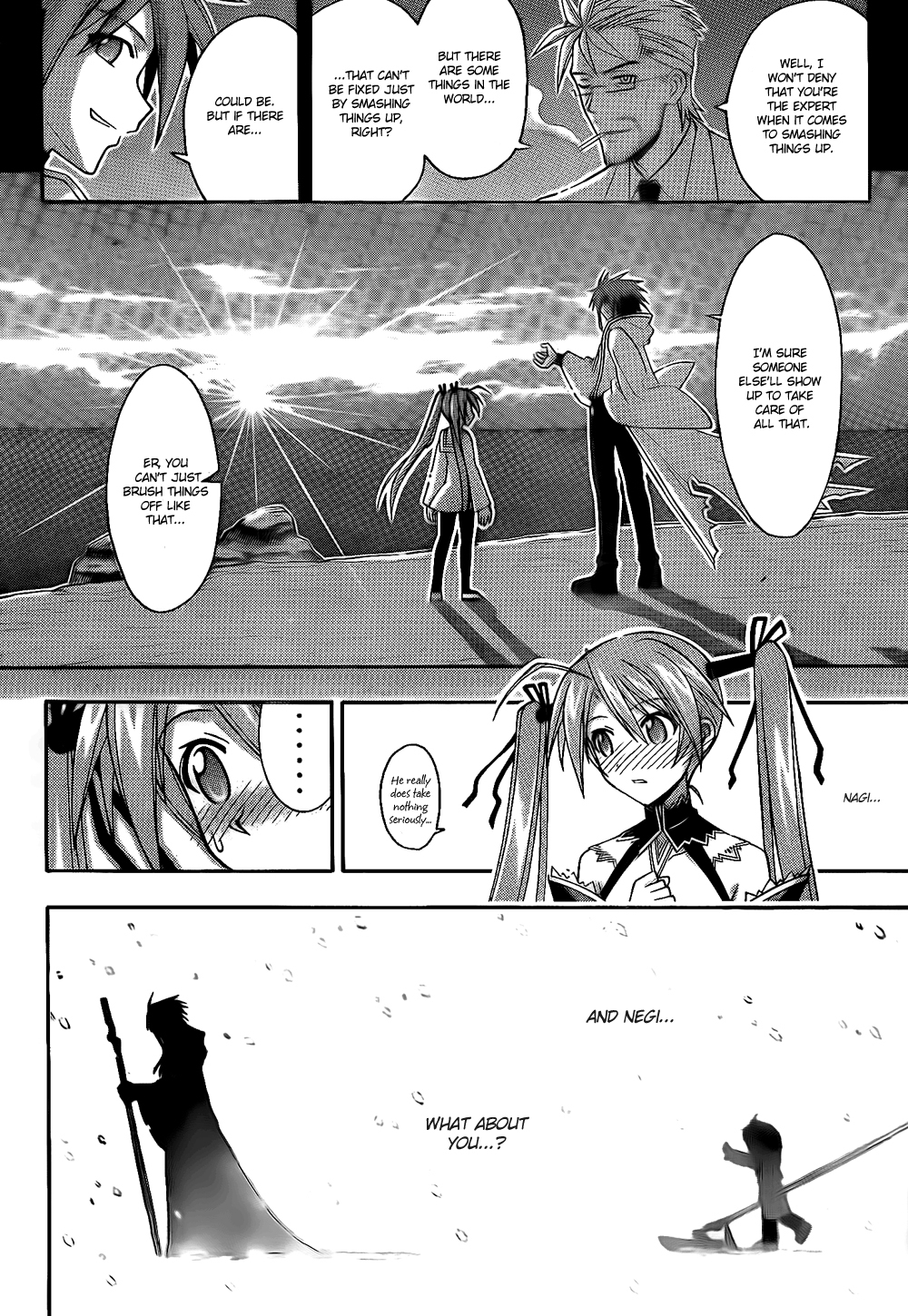 Mahou Sensei Negima! Chapter 300 page 12 - Chapter 300: Onward to Asuna!!