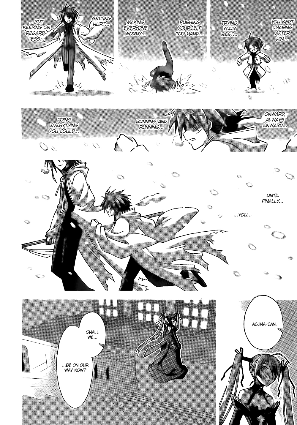 Mahou Sensei Negima! Chapter 300 page 16 - Chapter 300: Onward to Asuna!!