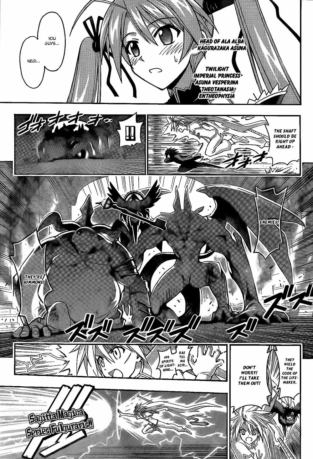 Mahou Sensei Negima! Chapter 300 page 5 - Chapter 300: Onward to Asuna!!