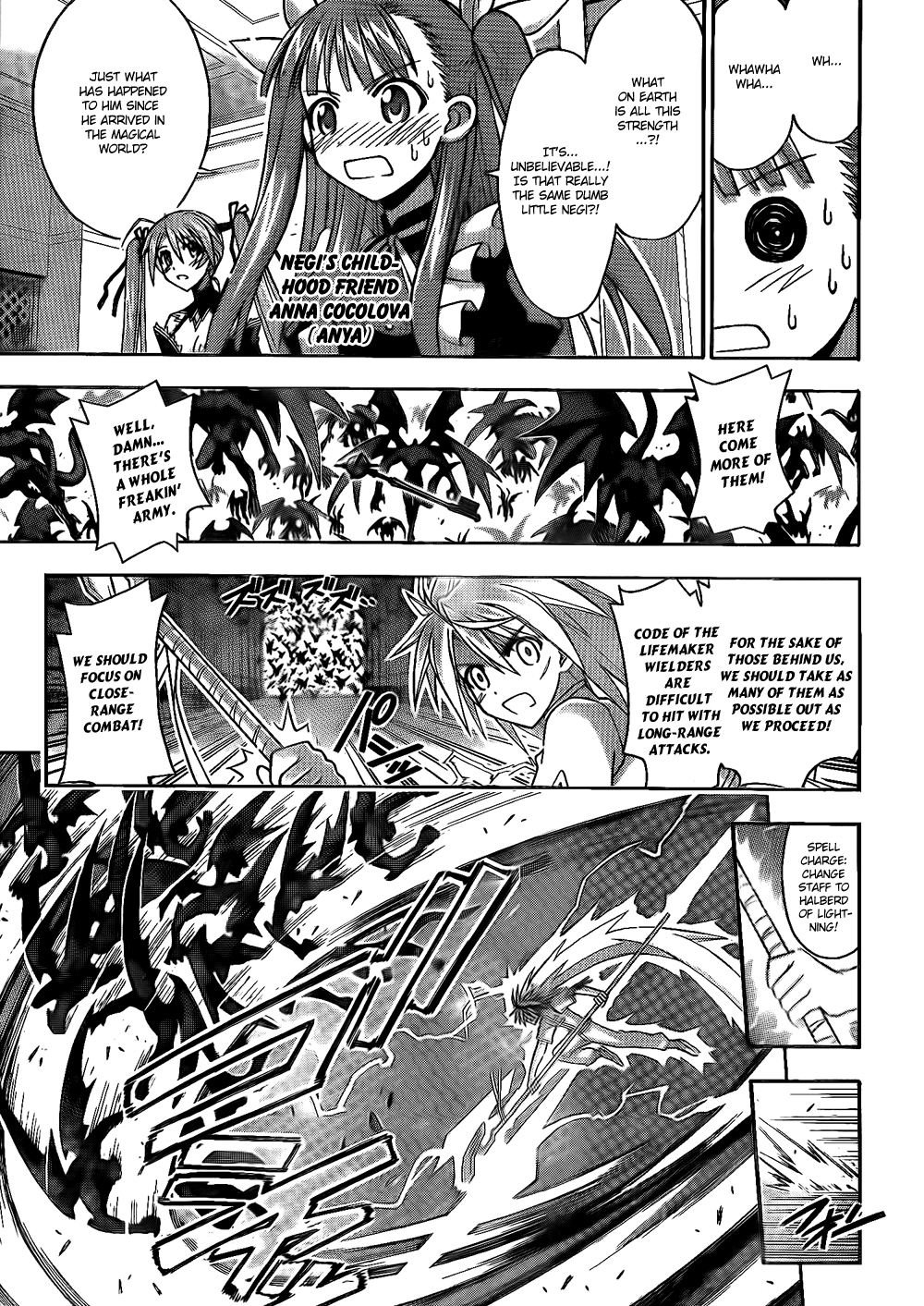 Mahou Sensei Negima! Chapter 300 page 7 - Chapter 300: Onward to Asuna!!