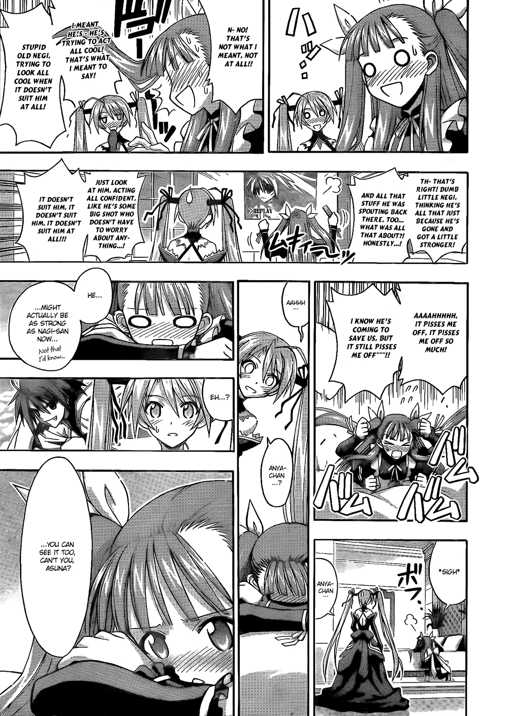 Mahou Sensei Negima! Chapter 300 page 9 - Chapter 300: Onward to Asuna!!