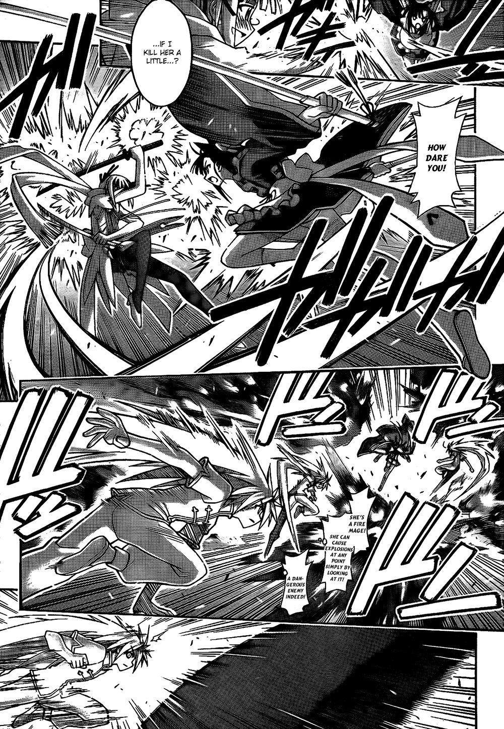 Mahou Sensei Negima! Chapter 302 page 10 - Chapter 302: All-Out Battle! Cosmo Entelecheia vs. Ala Alba!!
