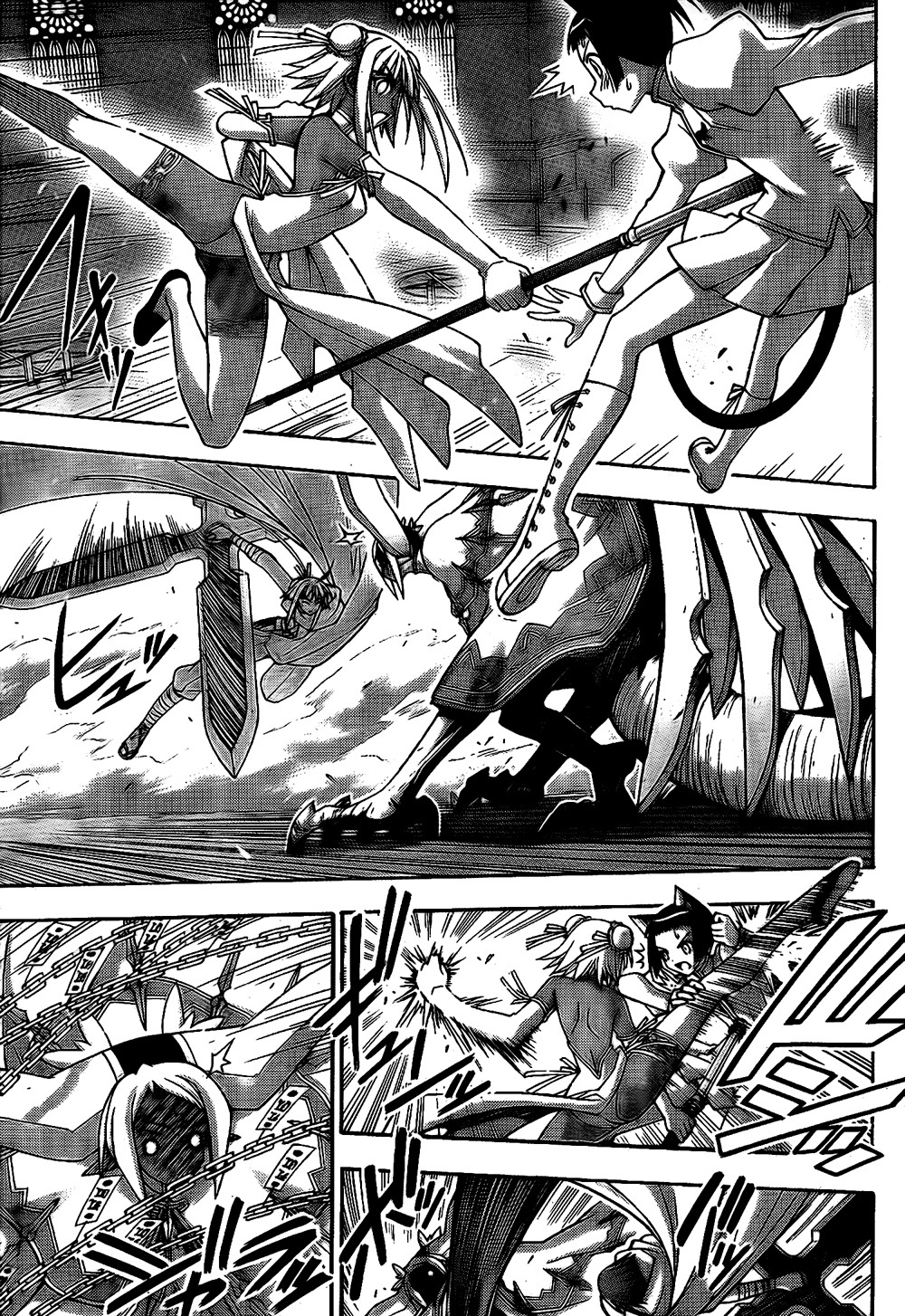 Mahou Sensei Negima! Chapter 302 page 15 - Chapter 302: All-Out Battle! Cosmo Entelecheia vs. Ala Alba!!