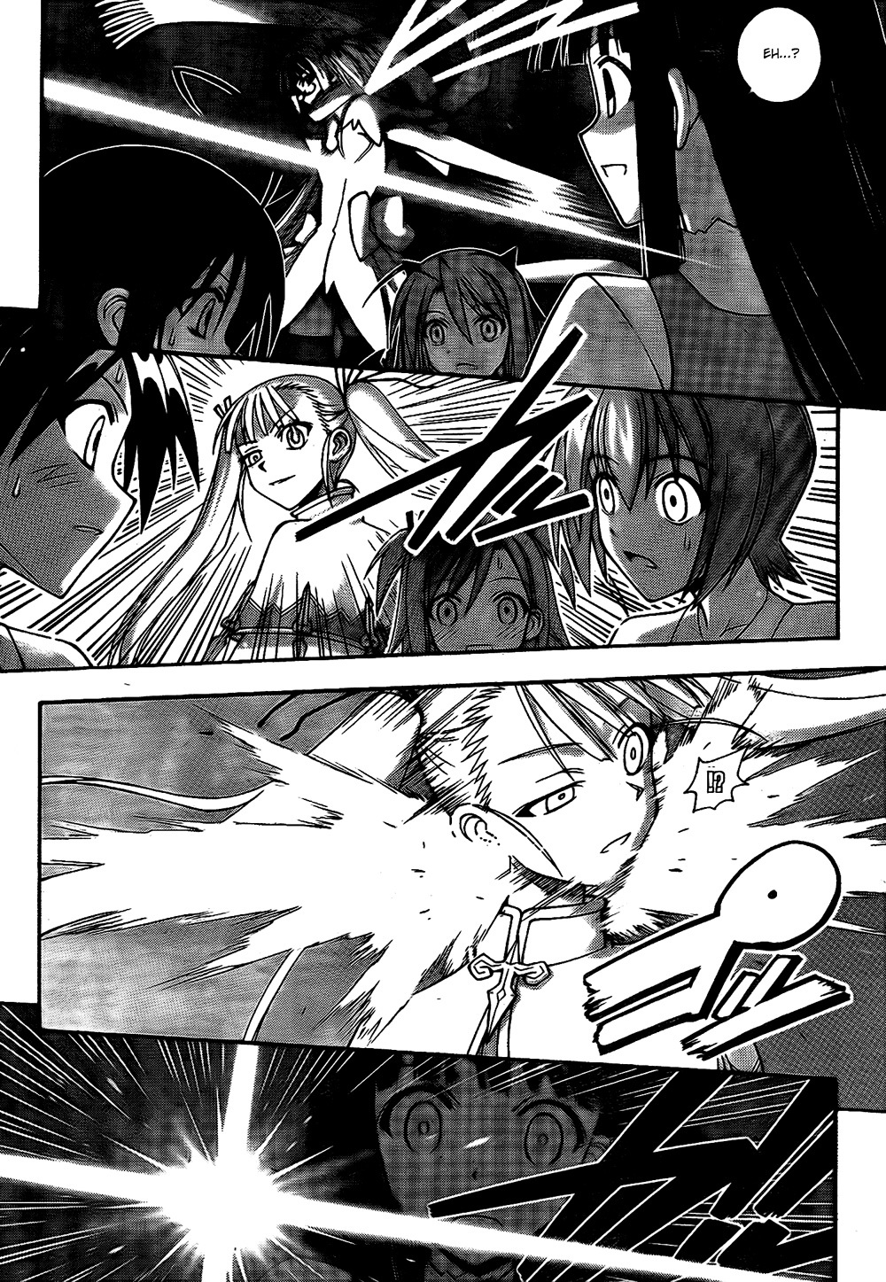 Mahou Sensei Negima! Chapter 302 page 8 - Chapter 302: All-Out Battle! Cosmo Entelecheia vs. Ala Alba!!