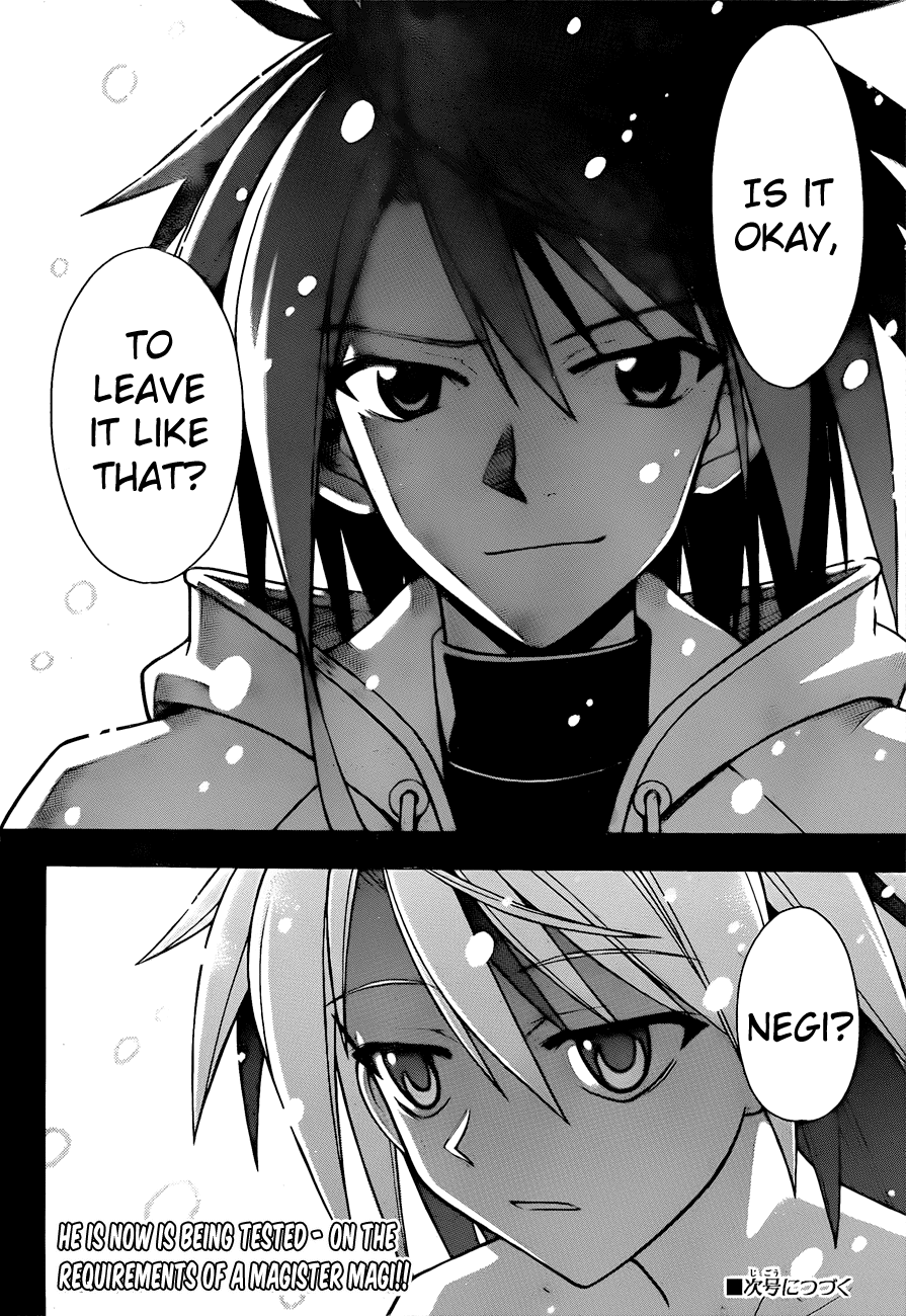 Mahou Sensei Negima! Chapter 313 page 18 - Chapter 313: We Won't Give Up, Not Until the Very End!