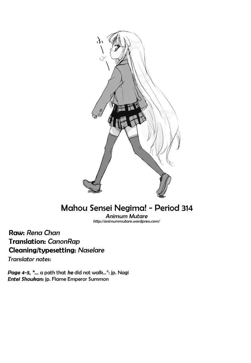 Mahou Sensei Negima! Chapter 314 page 18 - Chapter 314: Rebirth