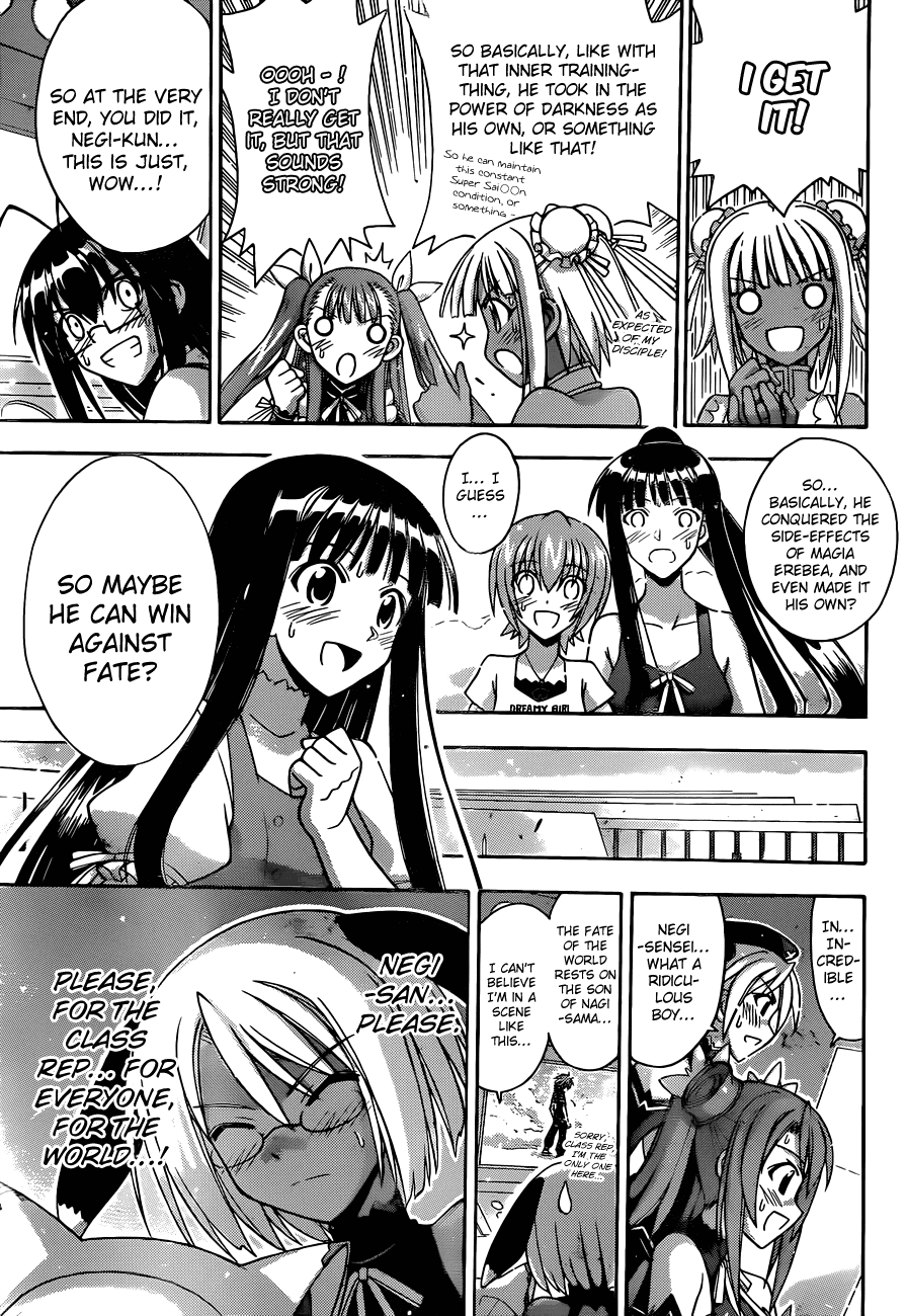 Mahou Sensei Negima! Chapter 318 page 14 - Chapter 318: Everyone's Full-strength Battle!!