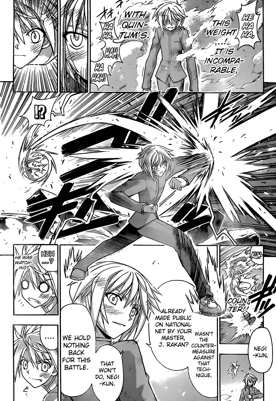 Mahou Sensei Negima! Chapter 319 page 14 - Chapter 319: We Won't Lose! We Can't Lose!