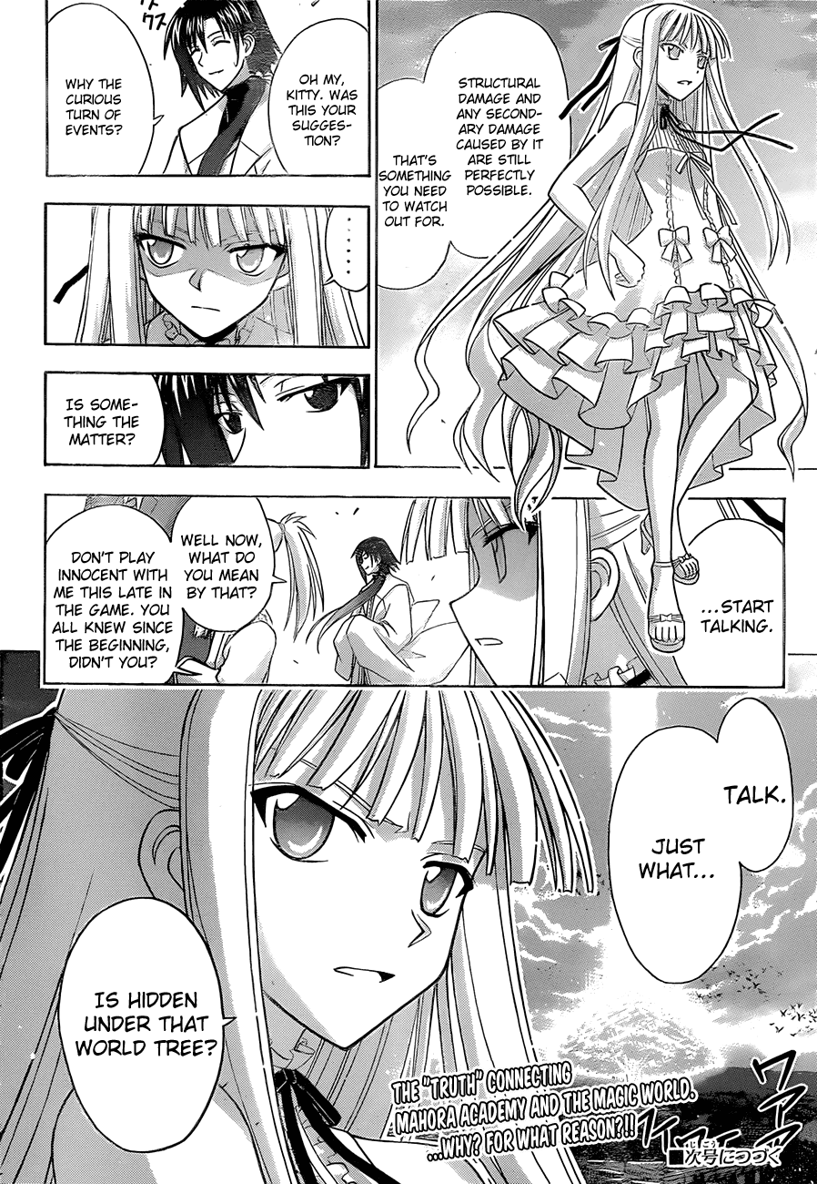 Mahou Sensei Negima! Chapter 322 page 16 - Chapter 322: Countdown to the Collapse!