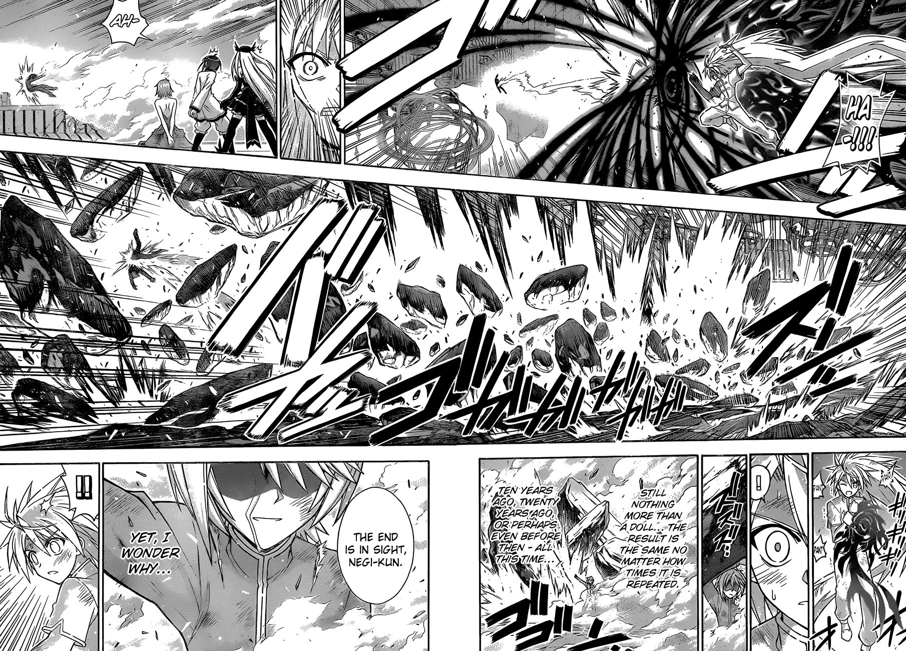 Mahou Sensei Negima! Chapter 324 page 15 - Chapter 324: Toward the Fateful Battle!