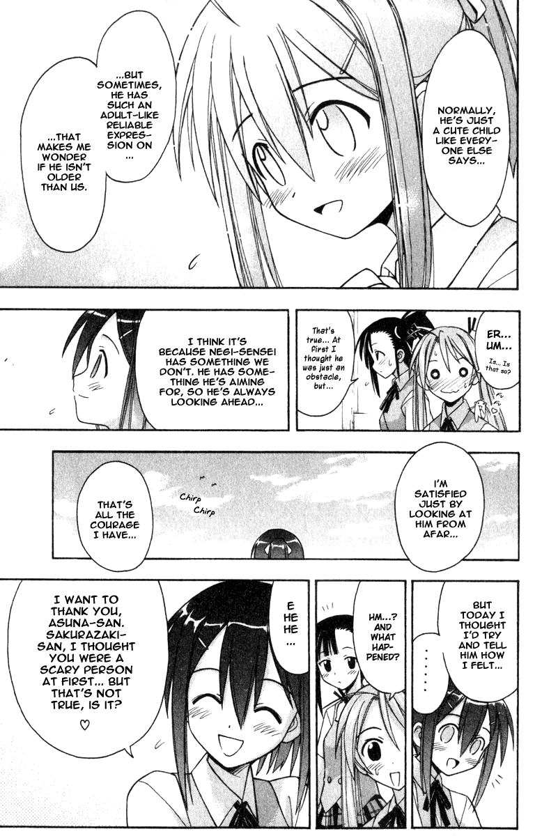 Mahou Sensei Negima! Chapter 33 page 15 - Chapter 33: A Prayer to the Buddha Statue! In Nara