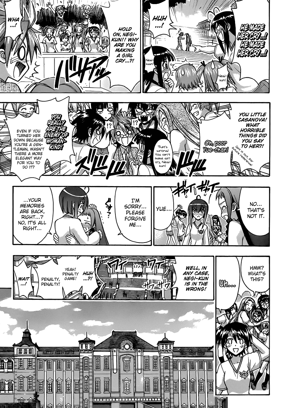 Mahou Sensei Negima! Chapter 344 page 9 - Chapter 344: The Enemy of Womankind, Negi!