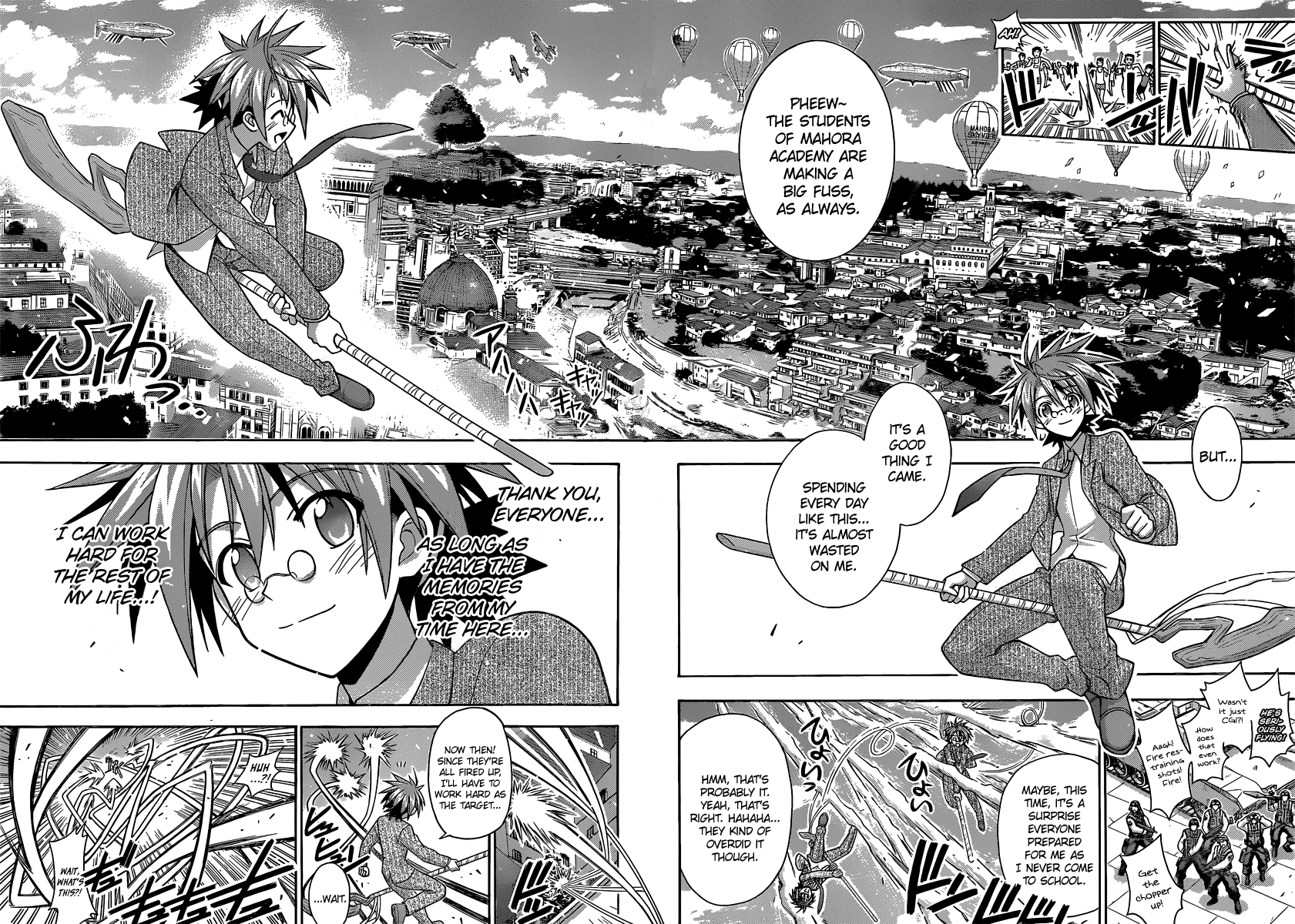 Mahou Sensei Negima! Chapter 345 page 14 - Chapter 345: The Target is Negi-Sensei!