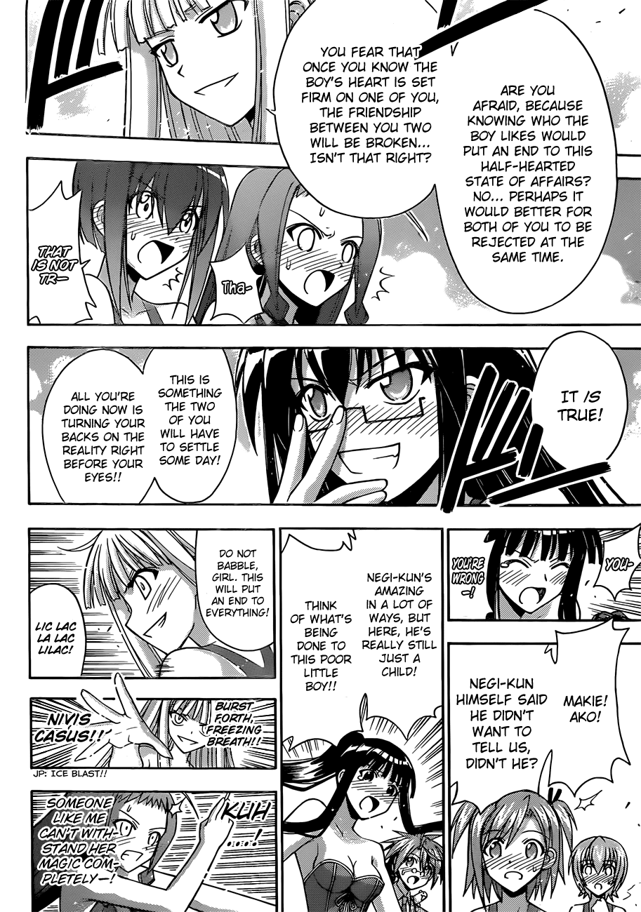 Mahou Sensei Negima! Chapter 349 page 11 - Chapter 349: I Want to Protect Negi <3
