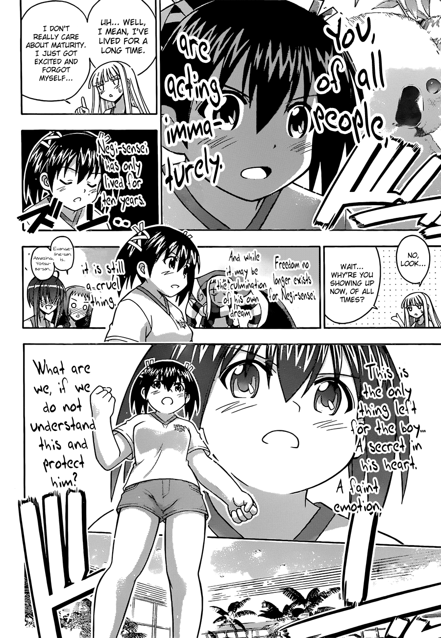 Mahou Sensei Negima! Chapter 349 page 13 - Chapter 349: I Want to Protect Negi <3