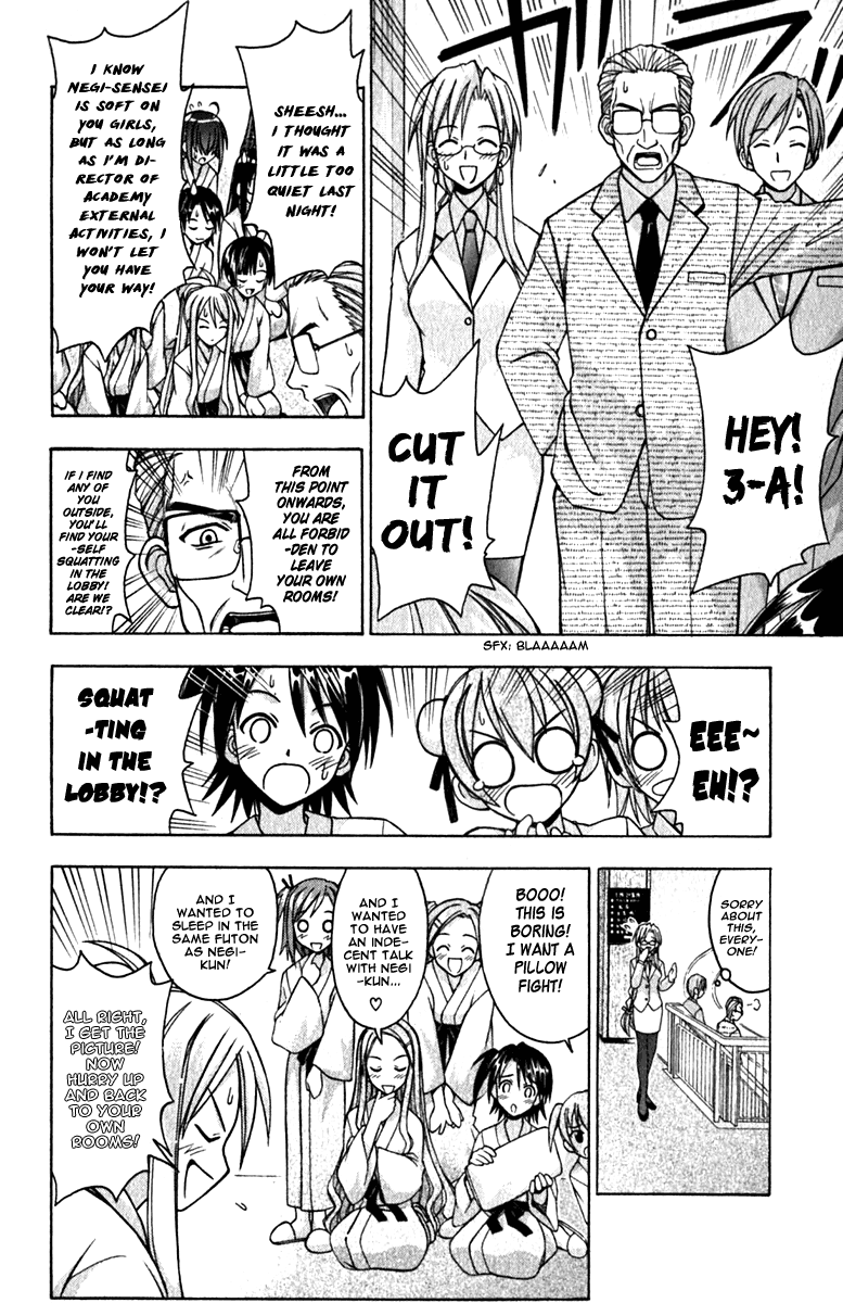 Mahou Sensei Negima! Chapter 35 page 10 - Chapter 35: Get your LOVE in the Middle of the Night!! ♡