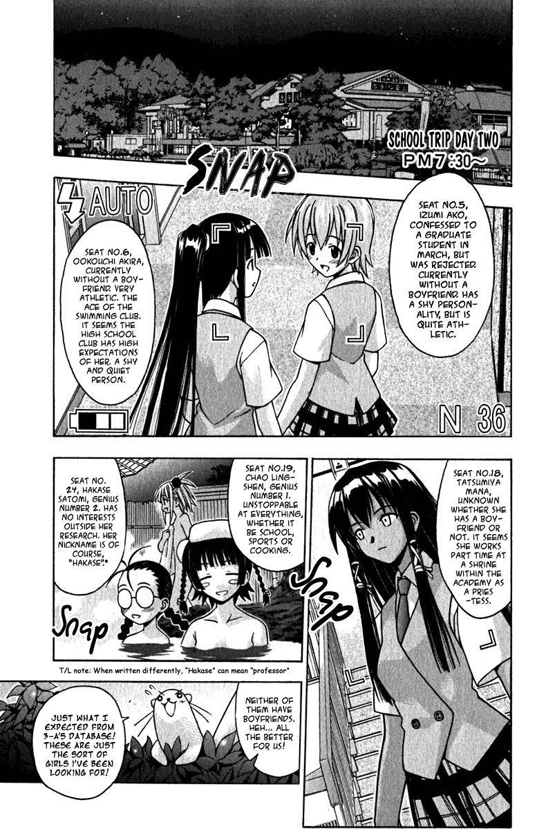 Mahou Sensei Negima! Chapter 35 page 3 - Chapter 35: Get your LOVE in the Middle of the Night!! ♡