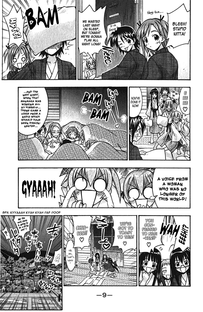 Mahou Sensei Negima! Chapter 35 page 9 - Chapter 35: Get your LOVE in the Middle of the Night!! ♡