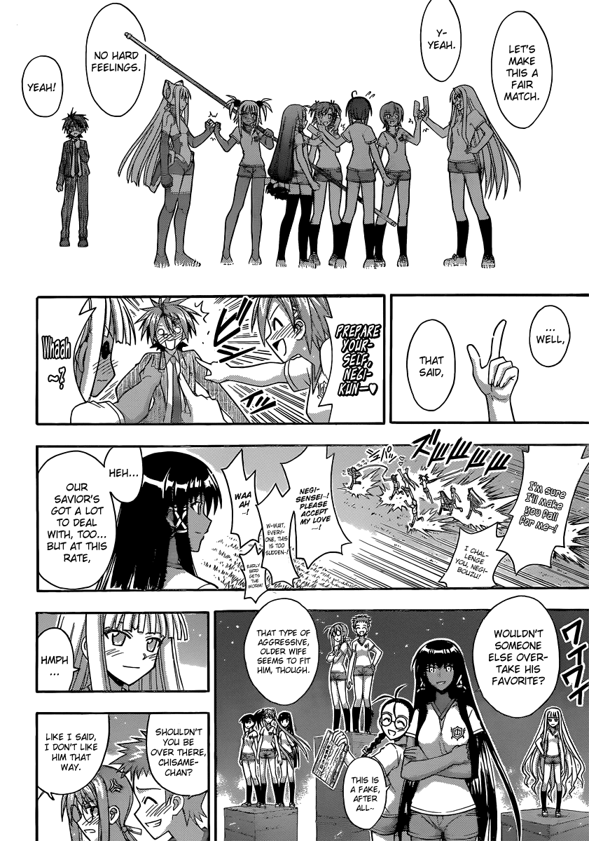 Mahou Sensei Negima! Chapter 350 page 6 - Chapter 350: Onto the Endless Road