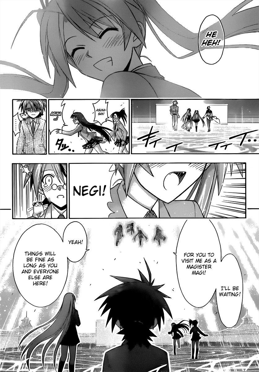 Mahou Sensei Negima! Chapter 351 page 16 - Chapter 351: Bye-Bye, Everyone!