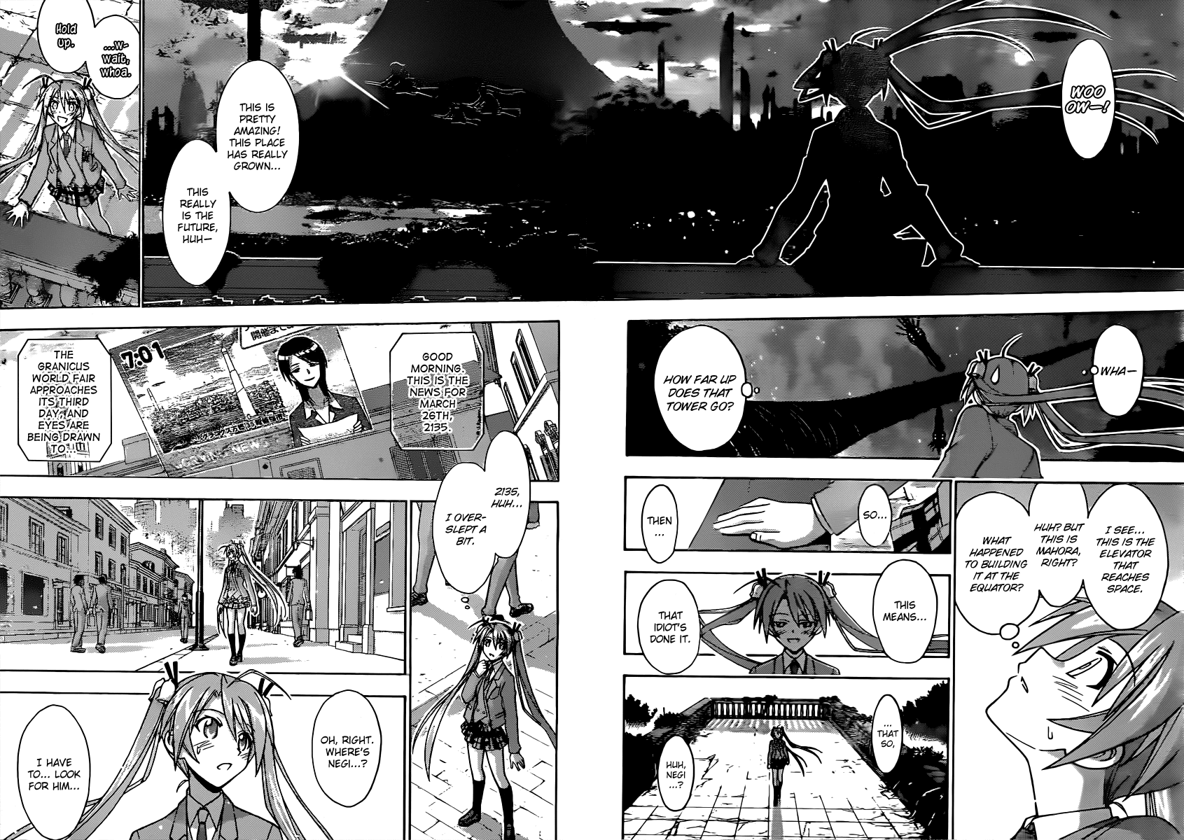 Mahou Sensei Negima! Chapter 352 page 5 - Chapter 352: A Century Of Memories