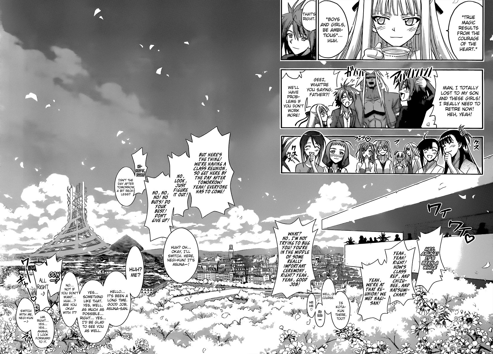 Mahou Sensei Negima! Chapter 355 page 18 - Chapter 355: 3-A Forever [END]