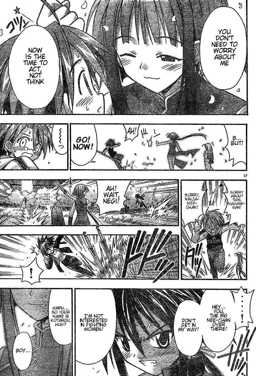 Mahou Sensei Negima! Chapter 48 page 17 - Chapter 48: Time for Action