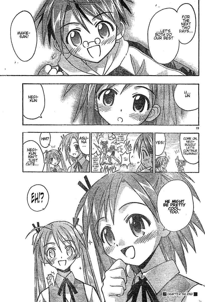 Mahou Sensei Negima! Chapter 56 page 19 - Chapter 56: Negi, Makie, and the Disciple Test