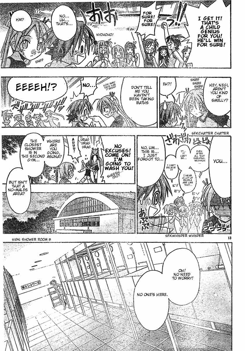 Mahou Sensei Negima! Chapter 57 page 13 - Chapter 57: Bring It Home (Part One)