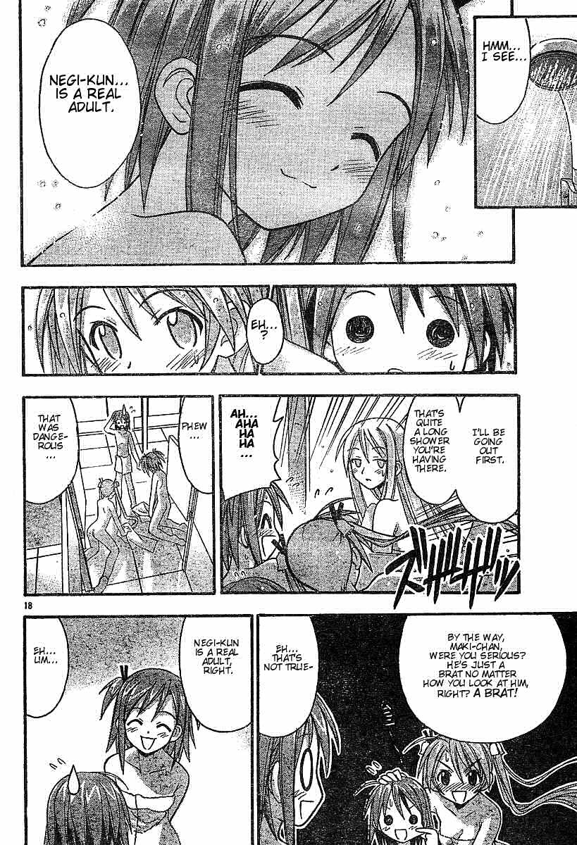 Mahou Sensei Negima! Chapter 57 page 18 - Chapter 57: Bring It Home (Part One)