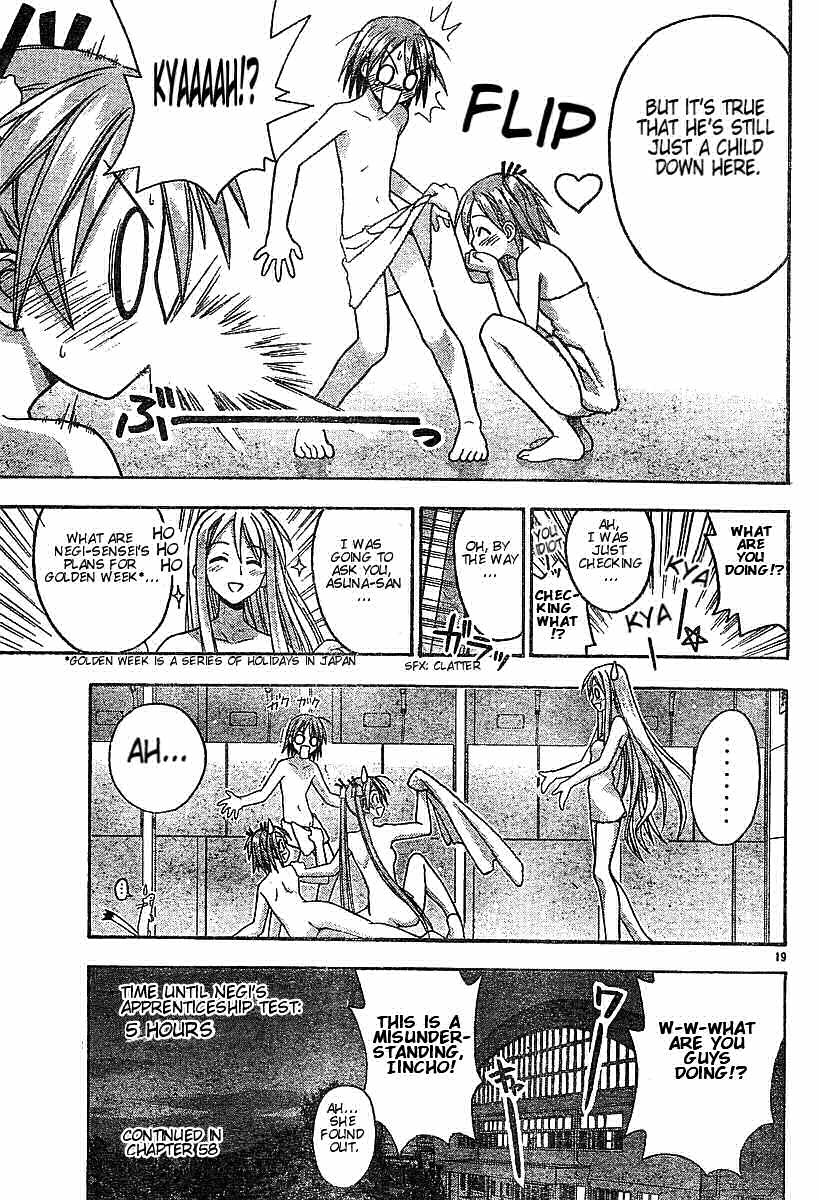 Mahou Sensei Negima! Chapter 57 page 19 - Chapter 57: Bring It Home (Part One)
