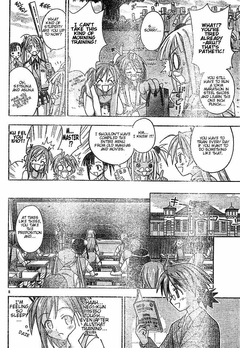 Mahou Sensei Negima! Chapter 57 page 8 - Chapter 57: Bring It Home (Part One)