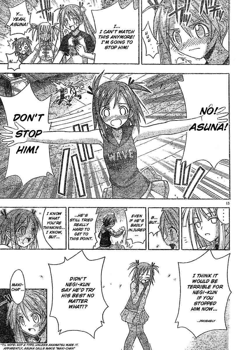 Mahou Sensei Negima! Chapter 58 page 12 - Chapter 58: Bring It Home (Part Two)