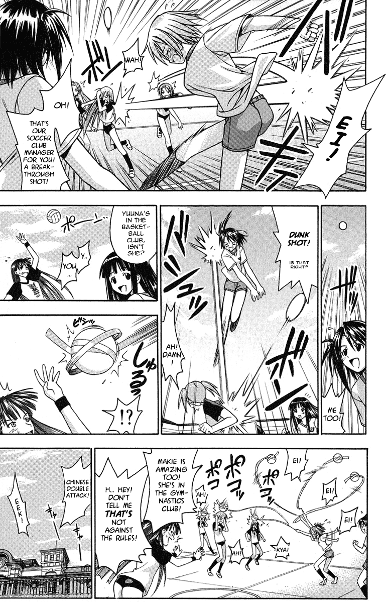 Mahou Sensei Negima! Chapter 6 page 16 - Chapter 6: Dodgeball showdown!! - Fight on, Girls! (Part 2)