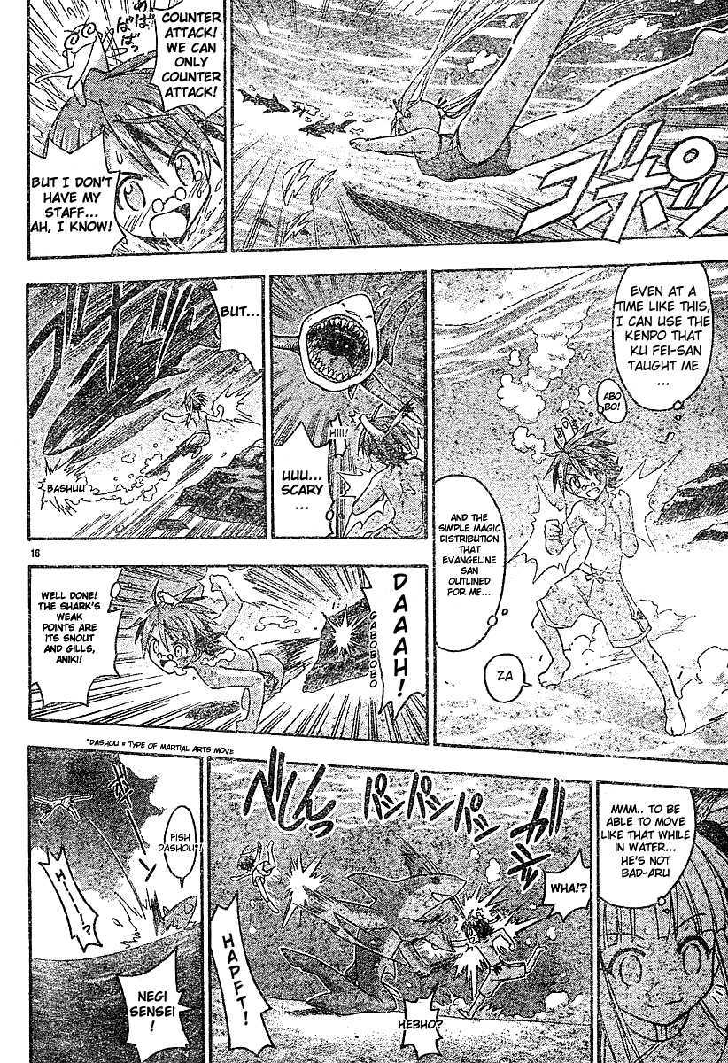 Mahou Sensei Negima! Chapter 61 page 15 - Chapter 61: Marshmallow Empire of the South Pacific
