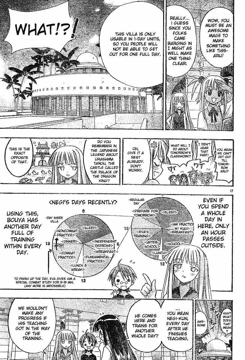 Mahou Sensei Negima! Chapter 63 page 16 - Chapter 63: (Secret) Tower for Two ♡