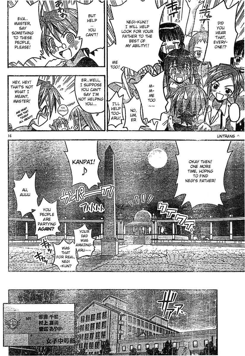 Mahou Sensei Negima! Chapter 66 page 15 - Chapter 66: The Truth of that Snowy Day