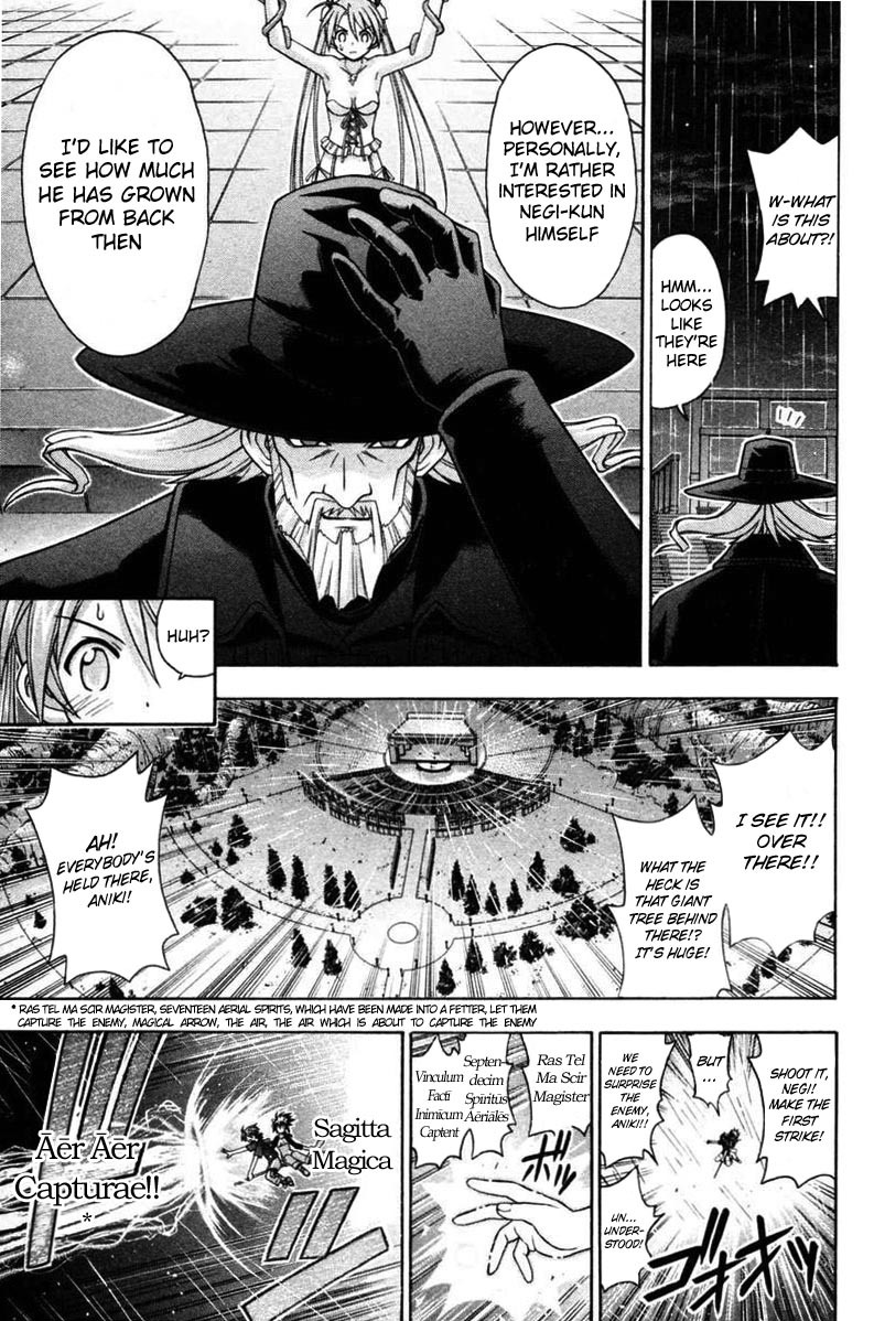 Mahou Sensei Negima! Chapter 69 page 7 - Chapter 69: The Attack Begins! Negi and Kotarou