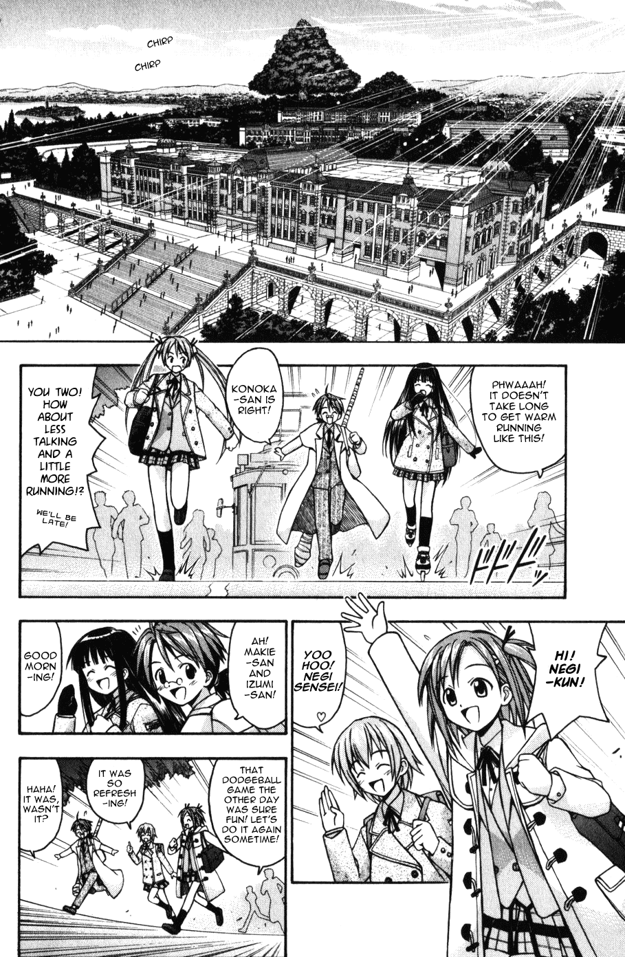 Mahou Sensei Negima! Chapter 7 page 6 - Chapter 7: The Baka Rangers and the Secret Library Island. The Big Game Plan fo