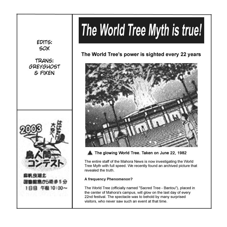 Mahou Sensei Negima! Chapter 79 page 6 - Chapter 79: The Sweet Truth of the World-Tree Legend ♡
