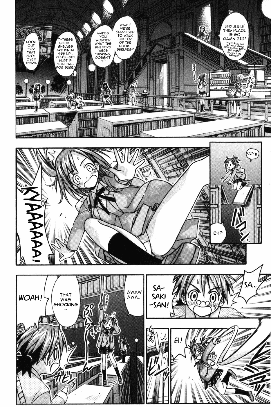 Mahou Sensei Negima! Chapter 8 page 7 - Chapter 8: The Baka Rangers and the Secret Library Island. The Big Game Plan fo