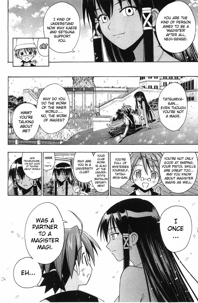 Mahou Sensei Negima! Chapter 86 page 14 - Chapter 86: The Object of One's Long-Ago Love