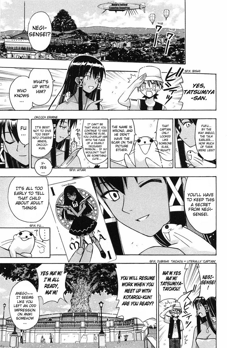 Mahou Sensei Negima! Chapter 86 page 21 - Chapter 86: The Object of One's Long-Ago Love