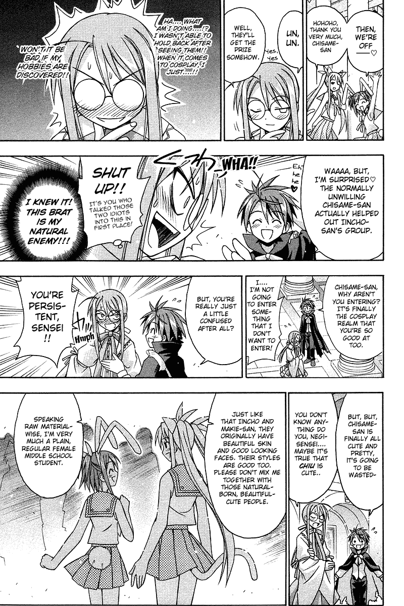 Mahou Sensei Negima! Chapter 91 page 8 - Chapter 91: Wise in the Ways of Cosplay ♡