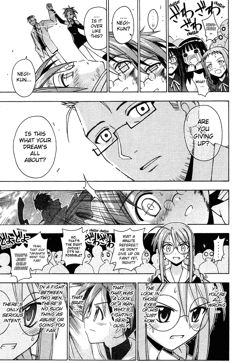 Mahou Sensei Negima! Chapter 98 page 9 - Chapter 98: Negi! Get Up!!