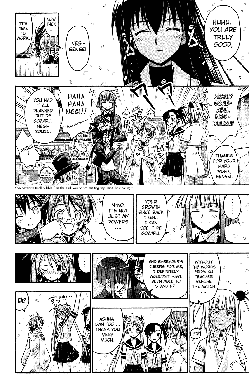 Mahou Sensei Negima! Chapter 99 page 10 - Chapter 99: The Hidden Technique Bursts Through