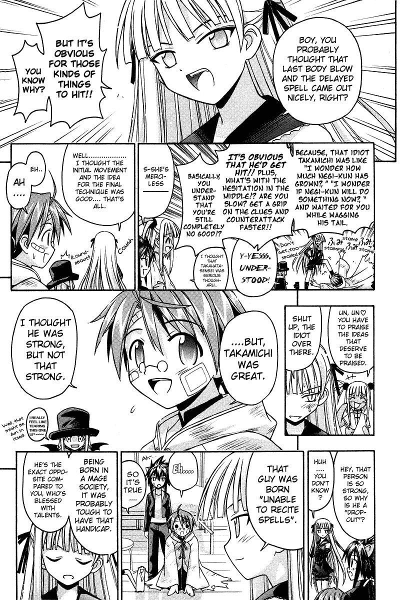Mahou Sensei Negima! Chapter 99 page 15 - Chapter 99: The Hidden Technique Bursts Through