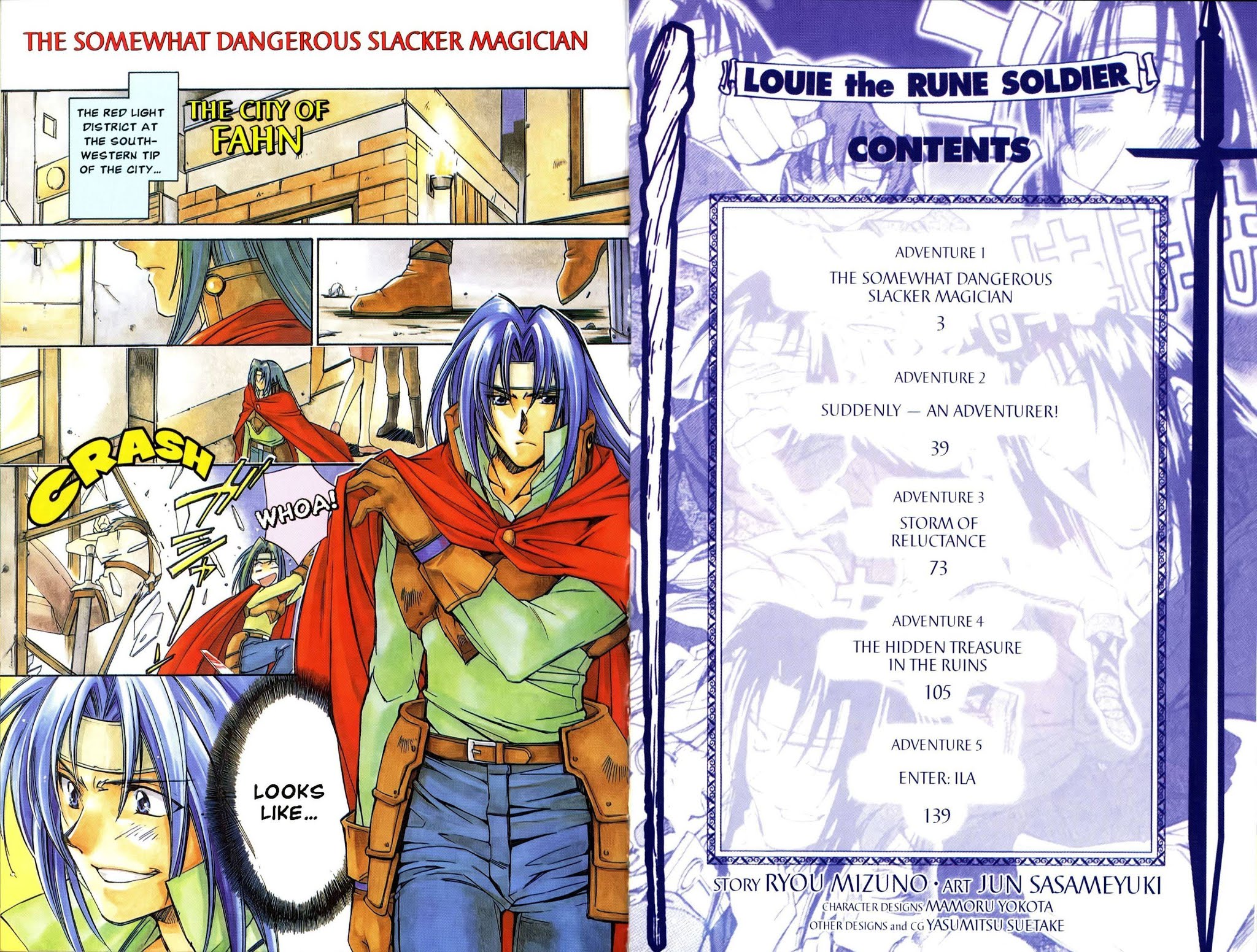 Mahou Senshi Louie Chapter 1 page 4 - Chapter 1: The Somewhat Dangerous Slacker Magician