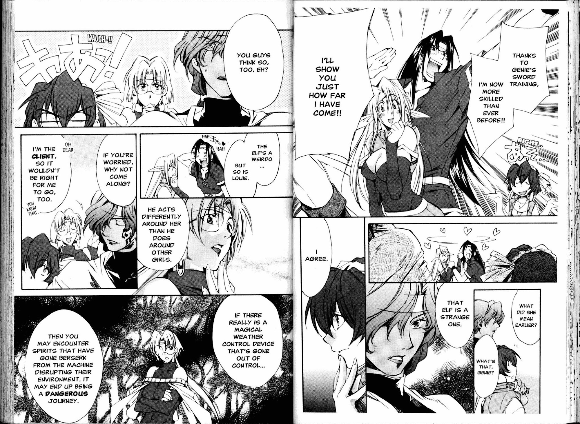 Mahou Senshi Louie Chapter 12 page 8 - Chapter 12: The Road to Ordeal